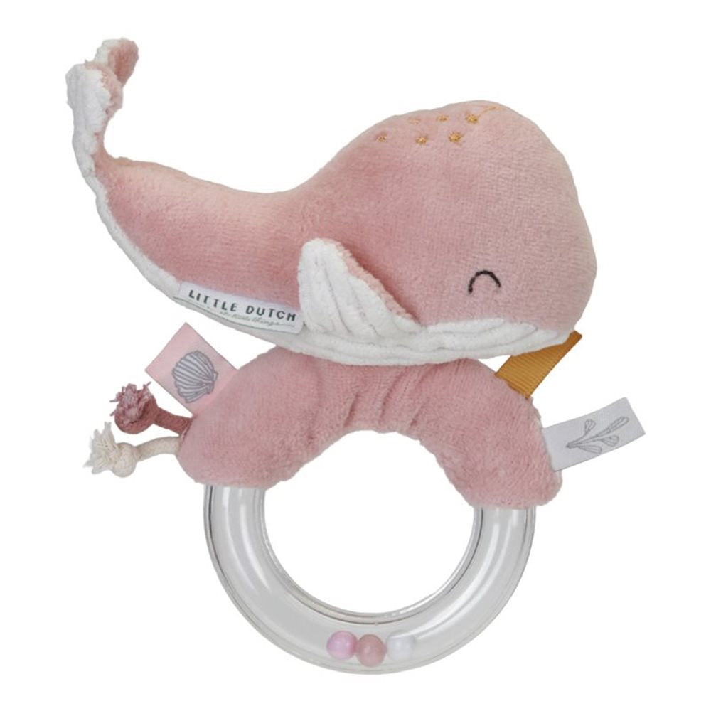 Little Dutch Ringrammelaar - Roze walvis