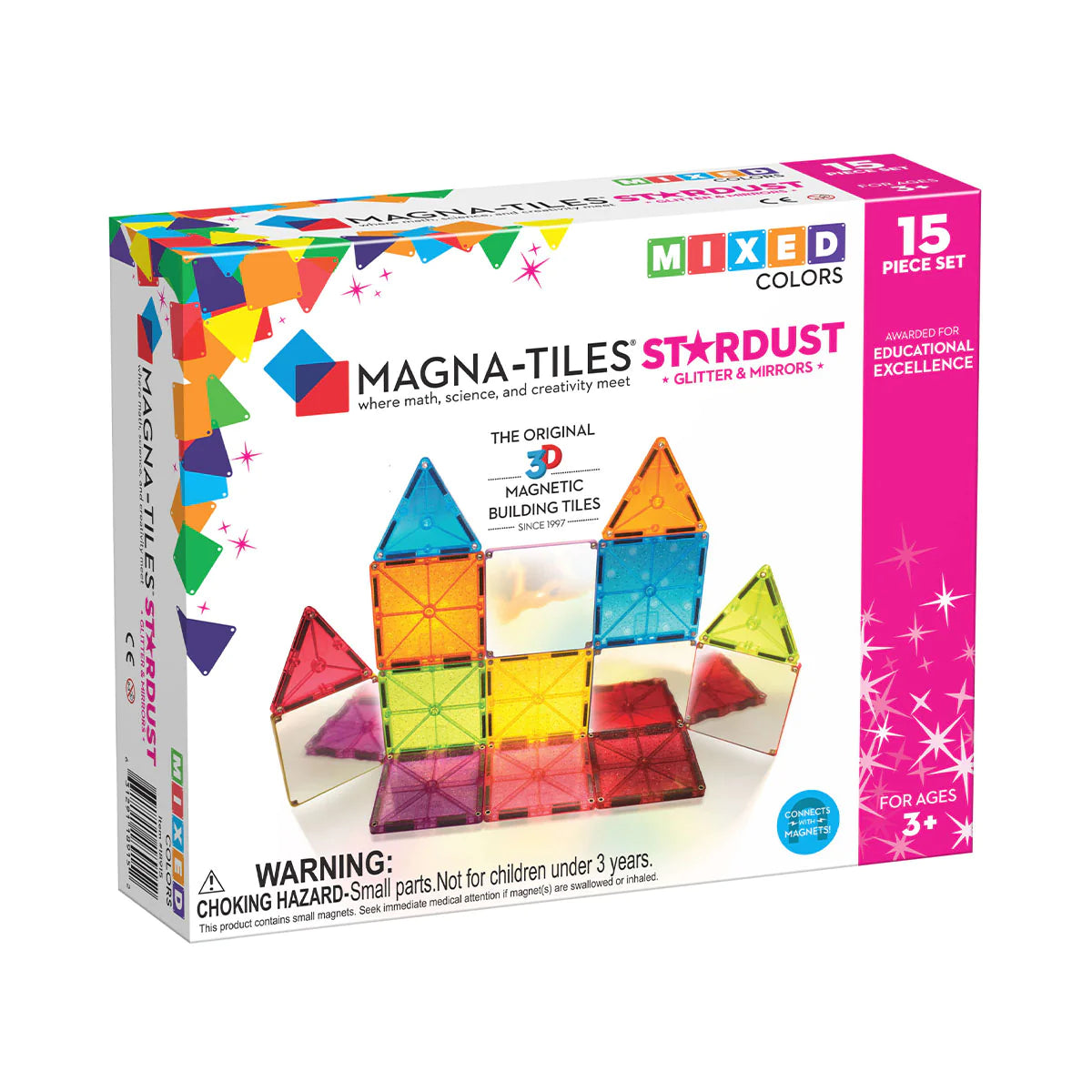 Magna Tiles Stardust 15 stuks