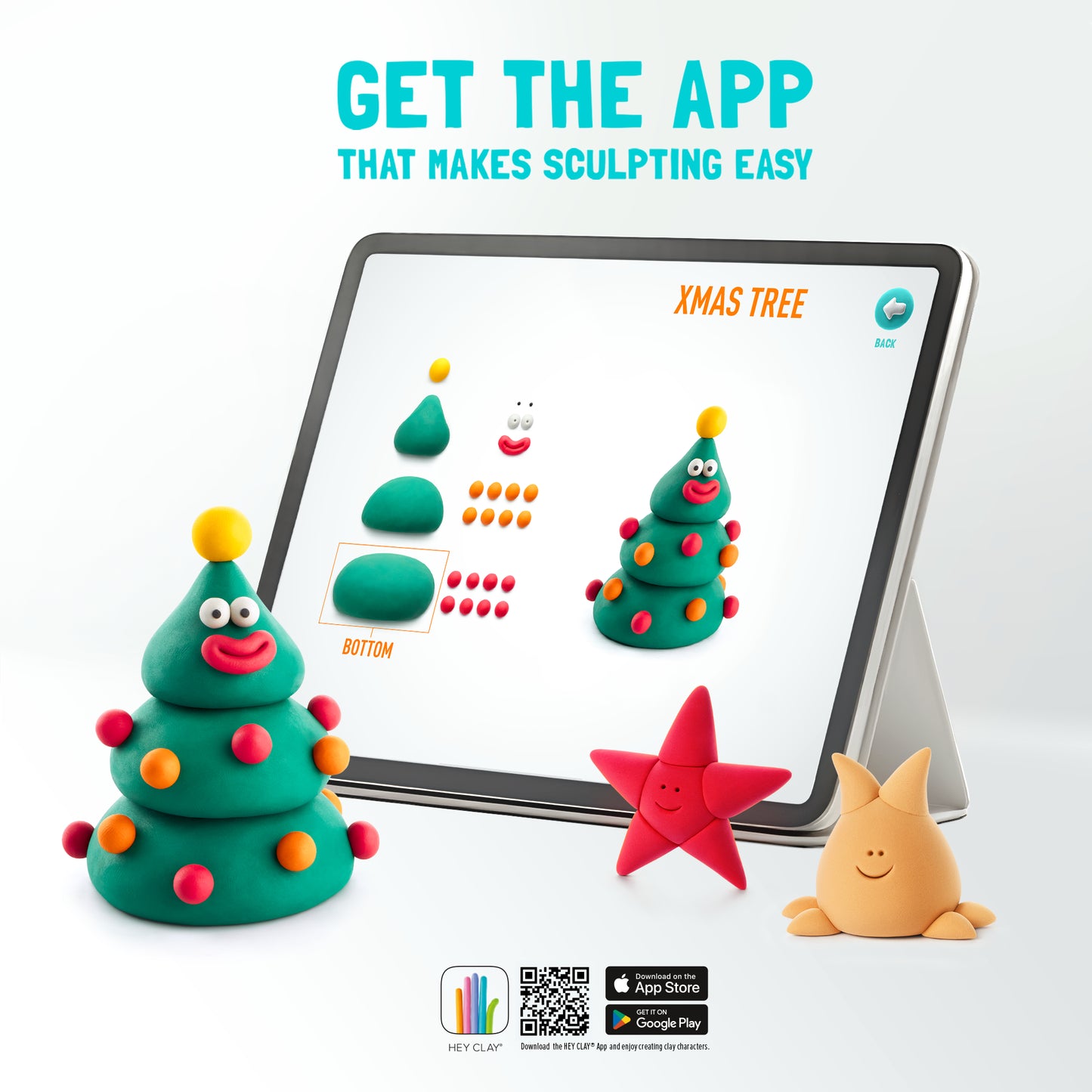 Hey Clay Boetseerklei - Adventskalender 2025