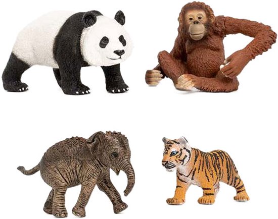 Schleich Wild life Azië starters set