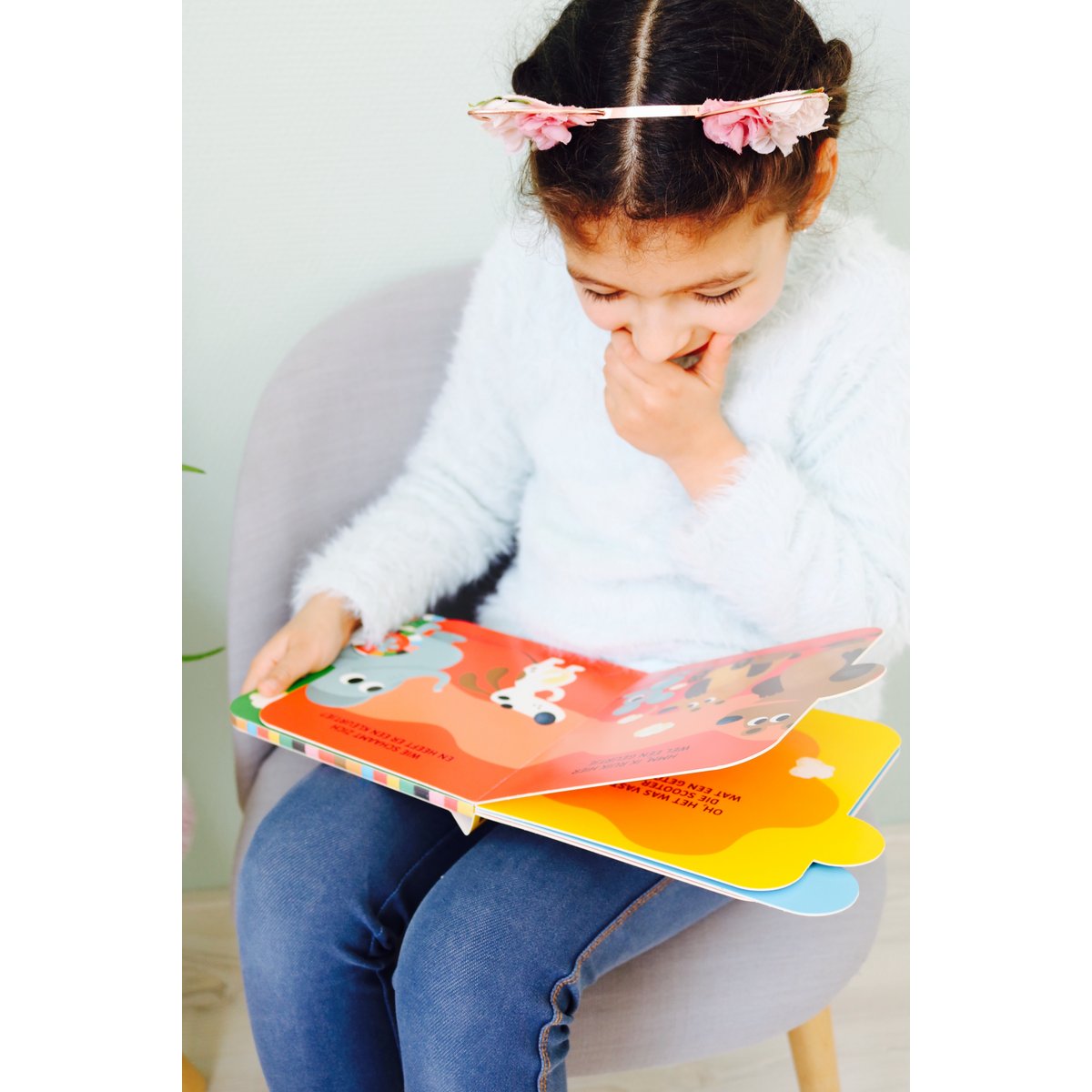 Imagebooks Wie liet daar een scheetje?