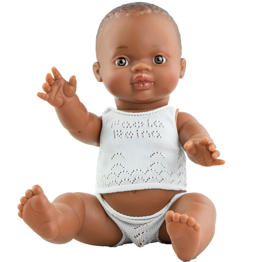 Paola Reina Gordi Pop jongen Bonifacio (donker/ondergoed/34cm)