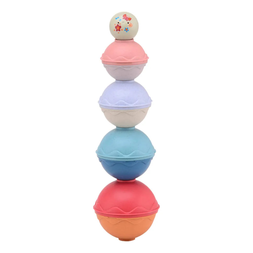 Happy World stapelballen in doos (bio-plastic)
