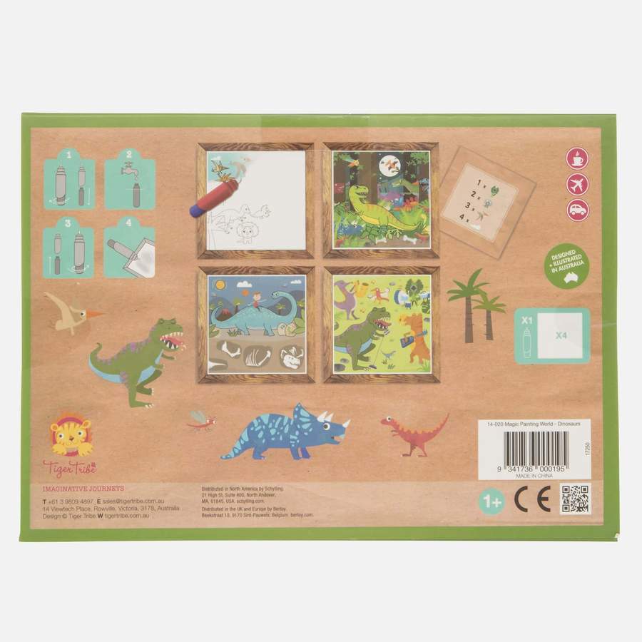 Tiger Tribe - Verven met water Dinosaurus