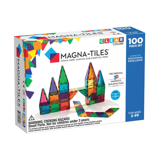 Magna Tiles Clear Colors 100 stuks