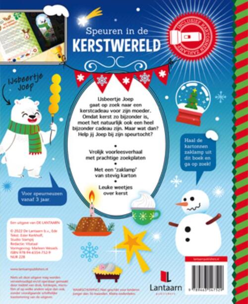 Lantaarn Zaklampboek: Speuren in de kerstwereld