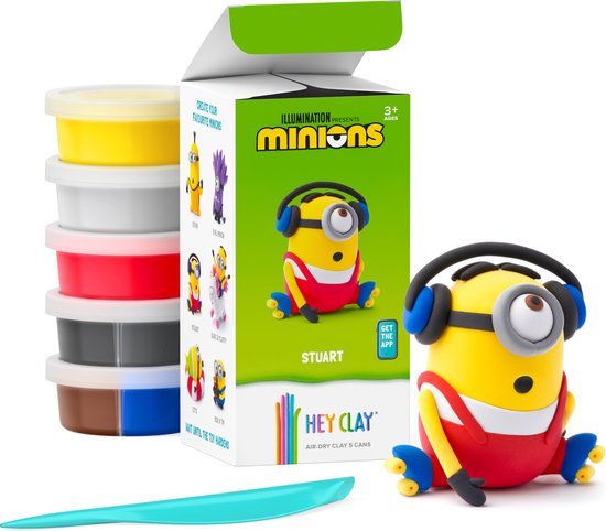 Hey Clay Limited Edition – Minion Stuart, 5 potjes