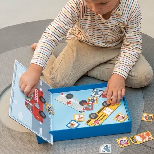 APLI - Magneetspel Voertuigen