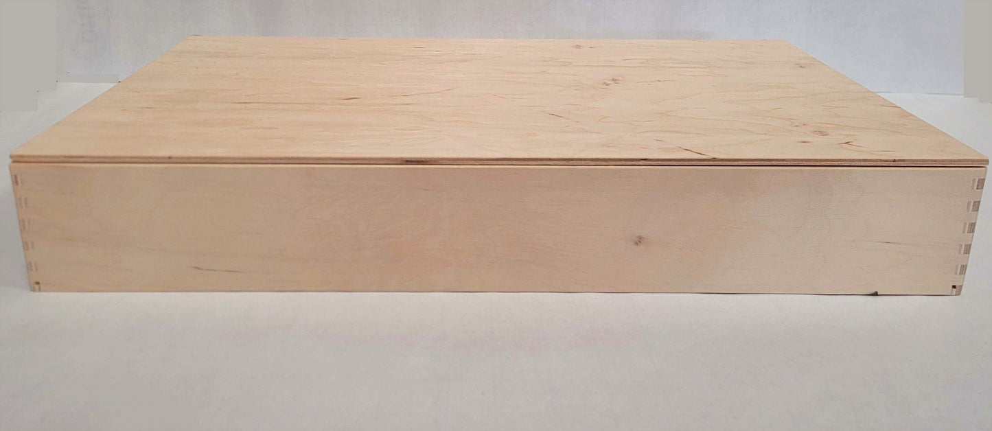 Alexander Toys Houten speelbak met deksel (50x30x7cm)