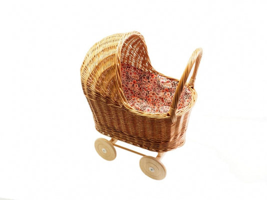 Hollie Rieten poppenwagen -  Retro flowers