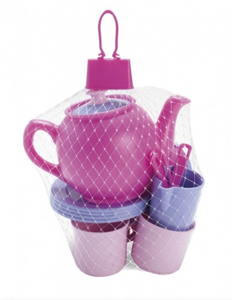 Dantoy - Theeservies Roze (17-delig)