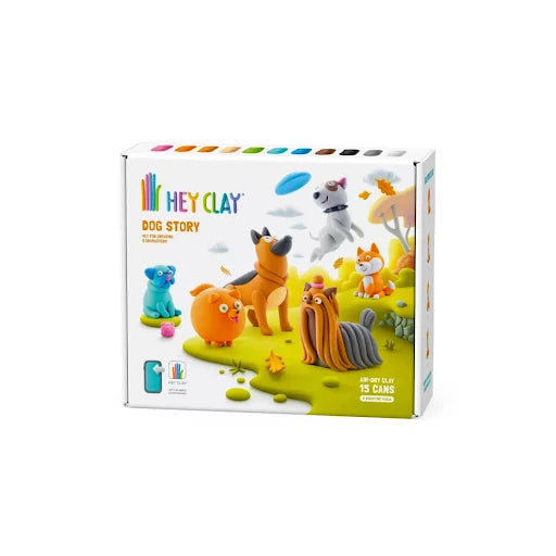 Hey Clay Hondenvriendjes, 15 potjes klei