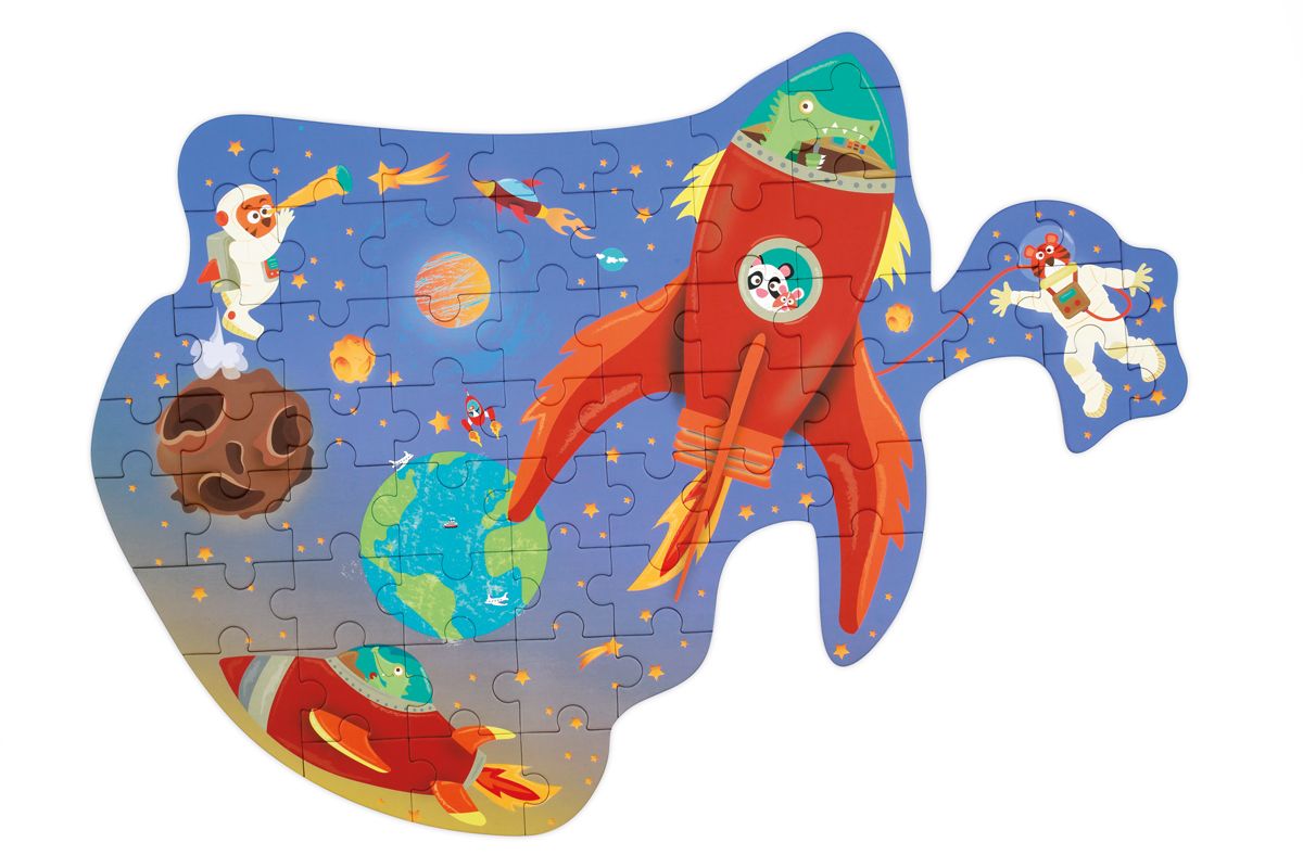 Scratch - Contour puzzel Ruimte