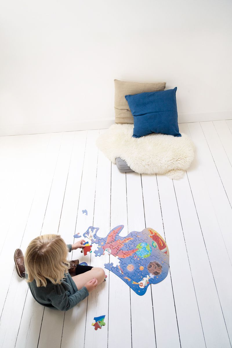 Scratch - Contour puzzel Ruimte