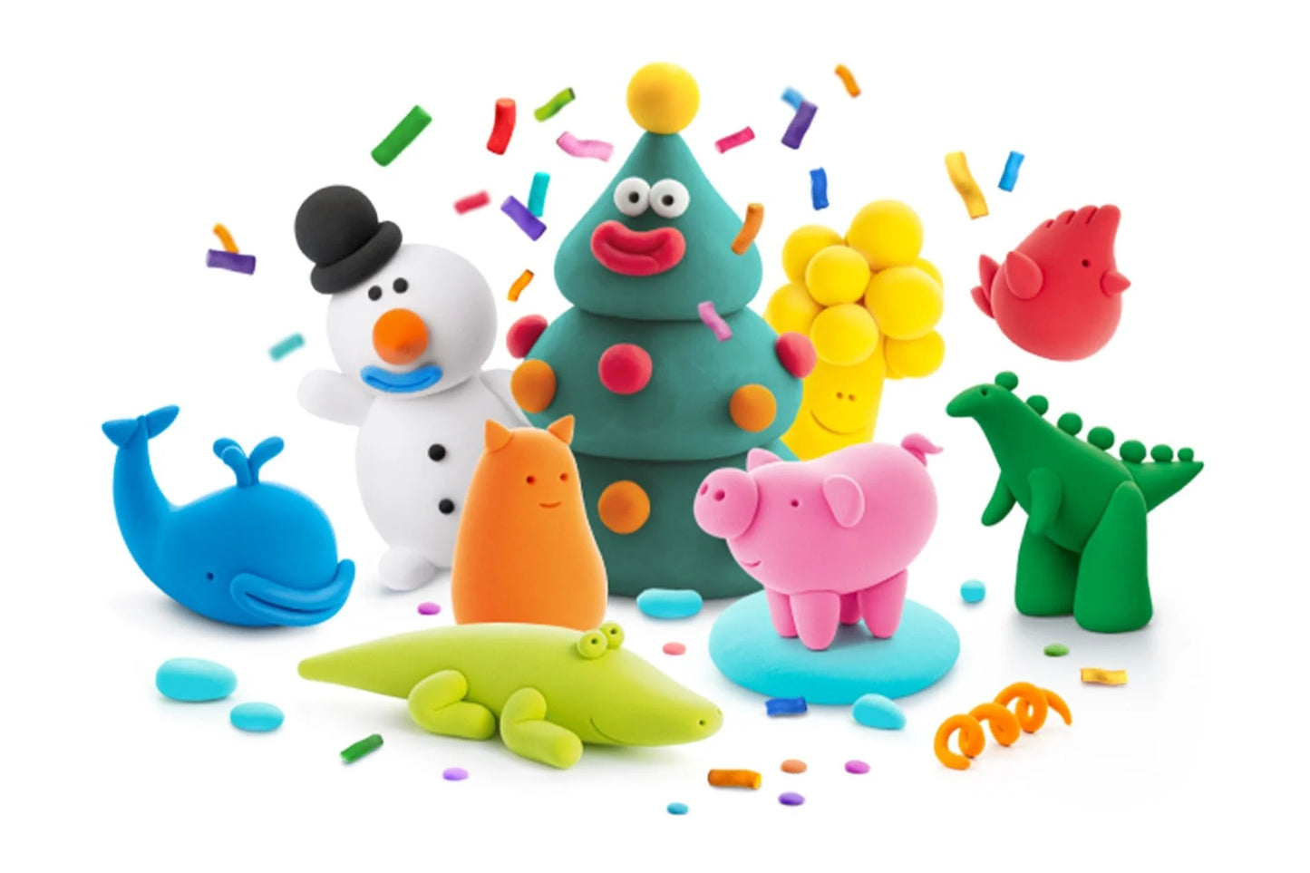 Hey Clay Boetseerklei - Adventskalender 2025