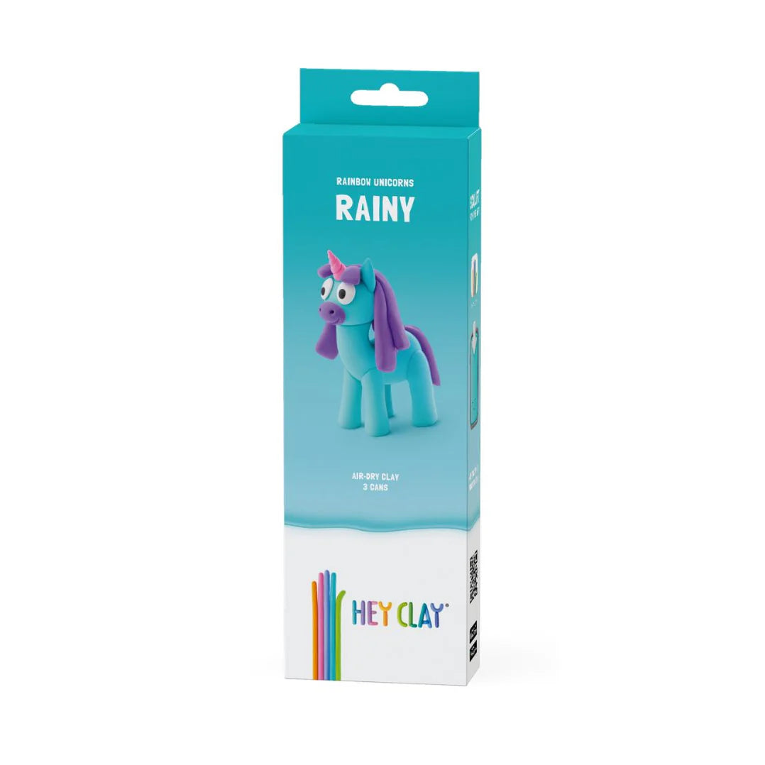 Hey Clay Rainbow unicorns Rainy