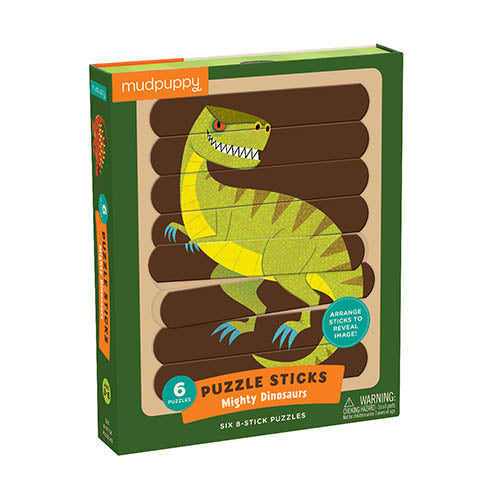 Mudpuppy Puzzelsticks - Dinosaurus