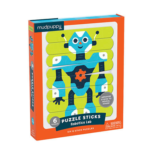 Mudpuppy Puzzelsticks - Robot