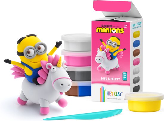 Hey Clay Limited Edition –  Minion Dave, 5 potjes