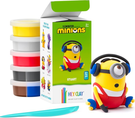 Hey Clay Limited Edition –  Minion Stuart, 5 potjes