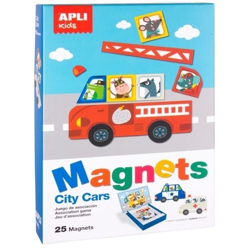 APLI - Magneetspel Voertuigen