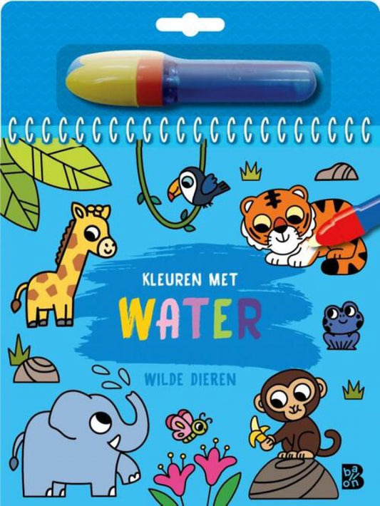 Ballon, Kleuren met water - Wilde dieren