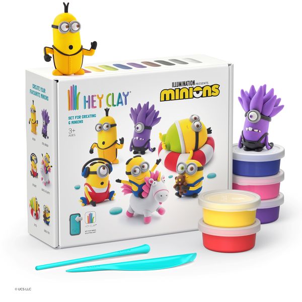 Hey Clay Limited Edition Minions, 15 potjes klei