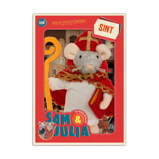 Het Muizenhuis - Knuffelmuis Sinterklaas