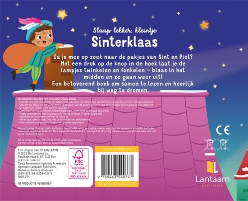 Lantaarn: Slaap lekker, kleintje - Sinterklaas