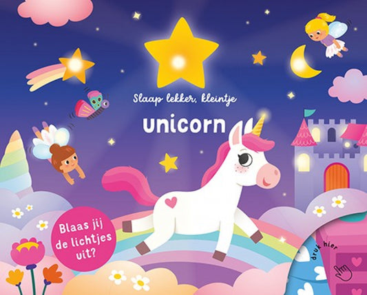 Lantaarn: Slaap lekker, kleintje - Unicorn